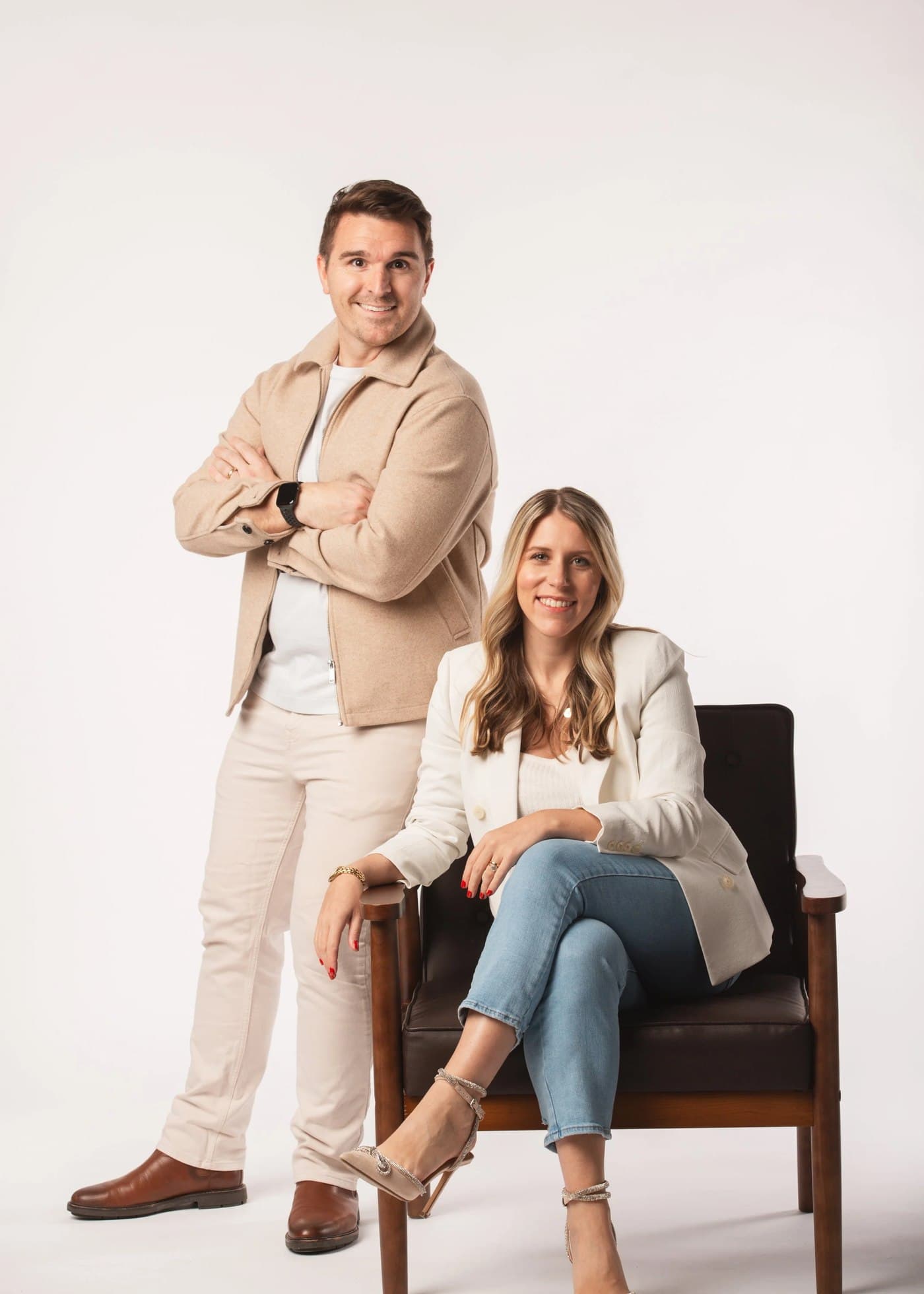 Peter and Georgie Schielke, founders of Block & Barker